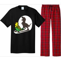 Bird Dinosaur Zookeeper Paleontologist Budgie Parakeet T Rex Pajama Set