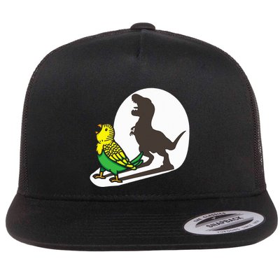 Bird Dinosaur Zookeeper Paleontologist Budgie Parakeet T Rex Flatbill Hat