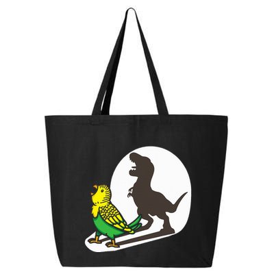 Bird Dinosaur Zookeeper Paleontologist Budgie Parakeet T Rex 25L Jumbo Tote