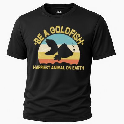 Be A Goldfish Happiest Animal On Earth Performance Shirt