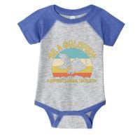 Be A Goldfish Happiest Animal On Earth Infant Baby Jersey Bodysuit