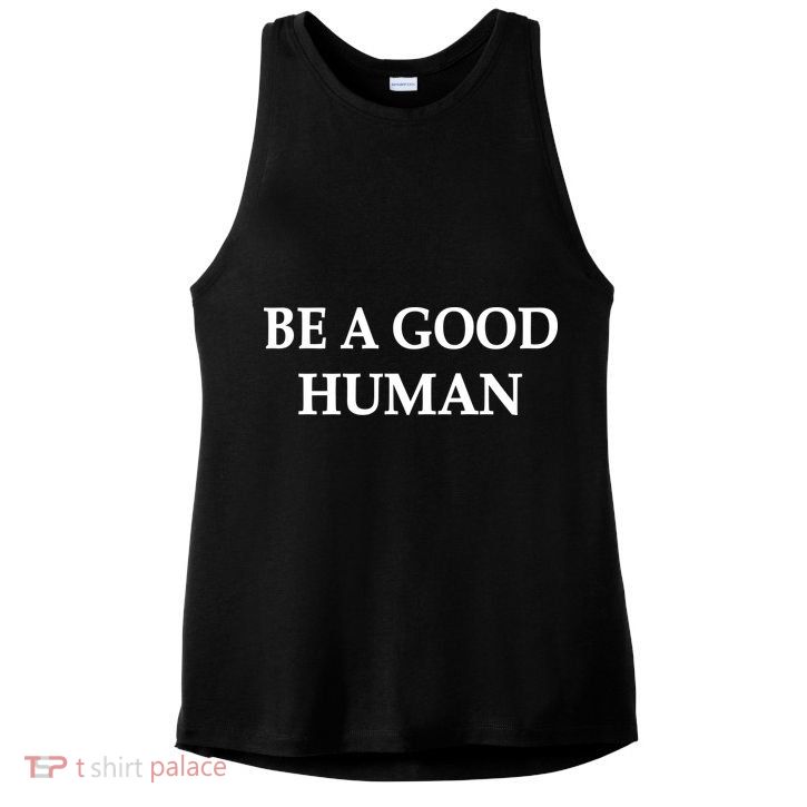 Be A Good Human Ladies PosiCharge Tri-Blend Wicking Tank