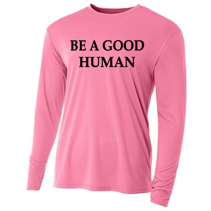 Be A Good Human Cooling Performance Long Sleeve Crew