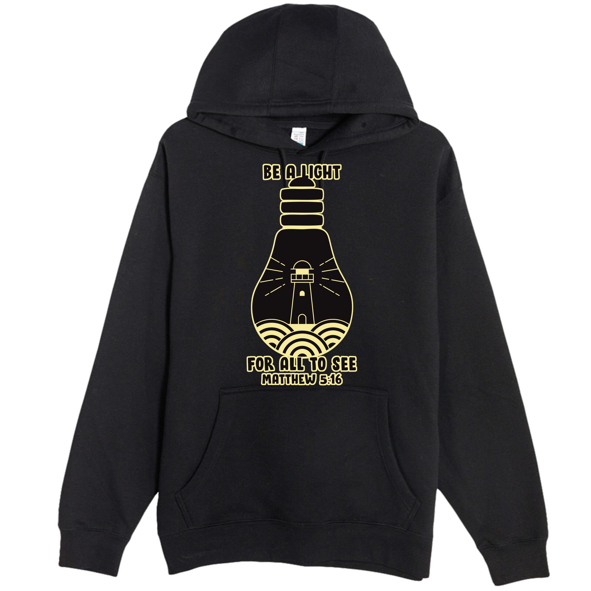 Be A Light For All To See Premium Pullover Hoodie