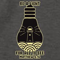 Be A Light For All To See Vector Backpack