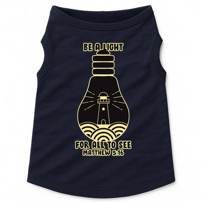 Be A Light For All To See Doggie Tank