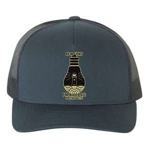 Be A Light For All To See Yupoong Adult 5-Panel Trucker Hat