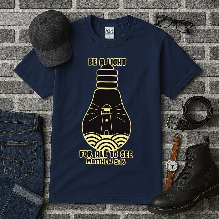 Be A Light For All To See Tall T-Shirt