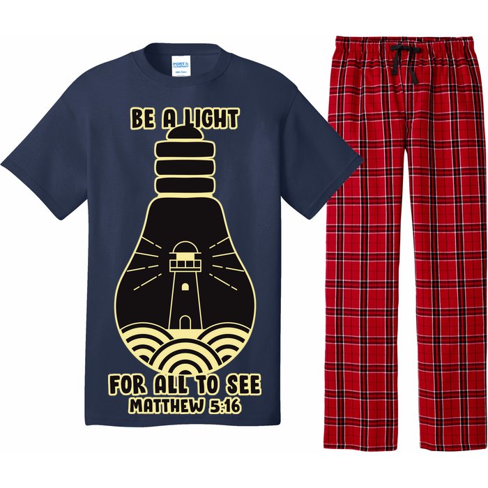 Be A Light For All To See Pajama Set