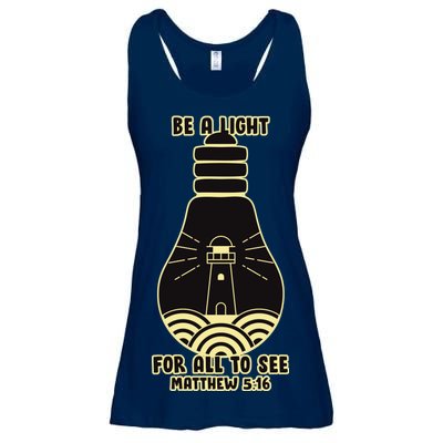 Be A Light For All To See Ladies Essential Flowy Tank