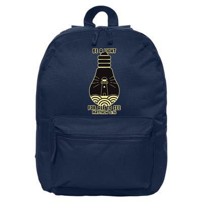Be A Light For All To See 16 in Basic Backpack