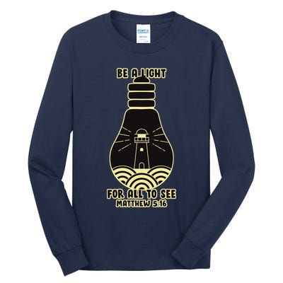 Be A Light For All To See Tall Long Sleeve T-Shirt