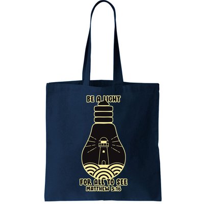 Be A Light For All To See Bag
