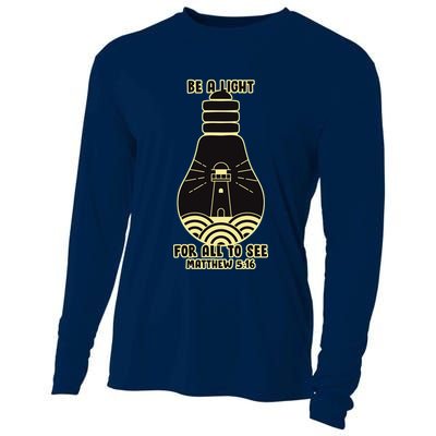 Be A Light For All To See Cooling Performance Long Sleeve Crew
