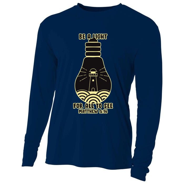 Be A Light For All To See Cooling Performance Long Sleeve Crew