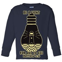 Be A Light For All To See Toddler Long Sleeve Shirt