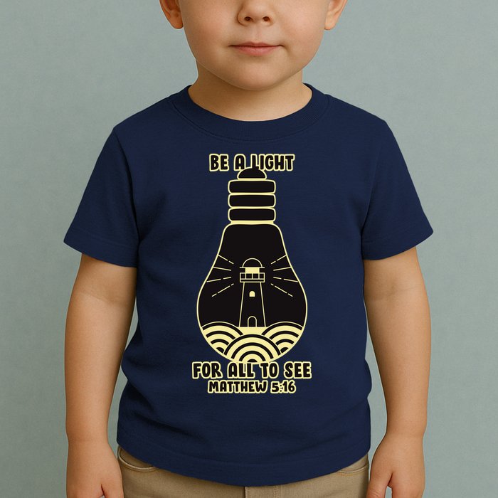 Be A Light For All To See Toddler T-Shirt