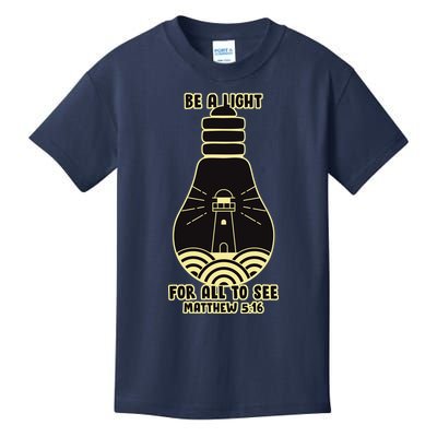 Be A Light For All To See Kids T-Shirt