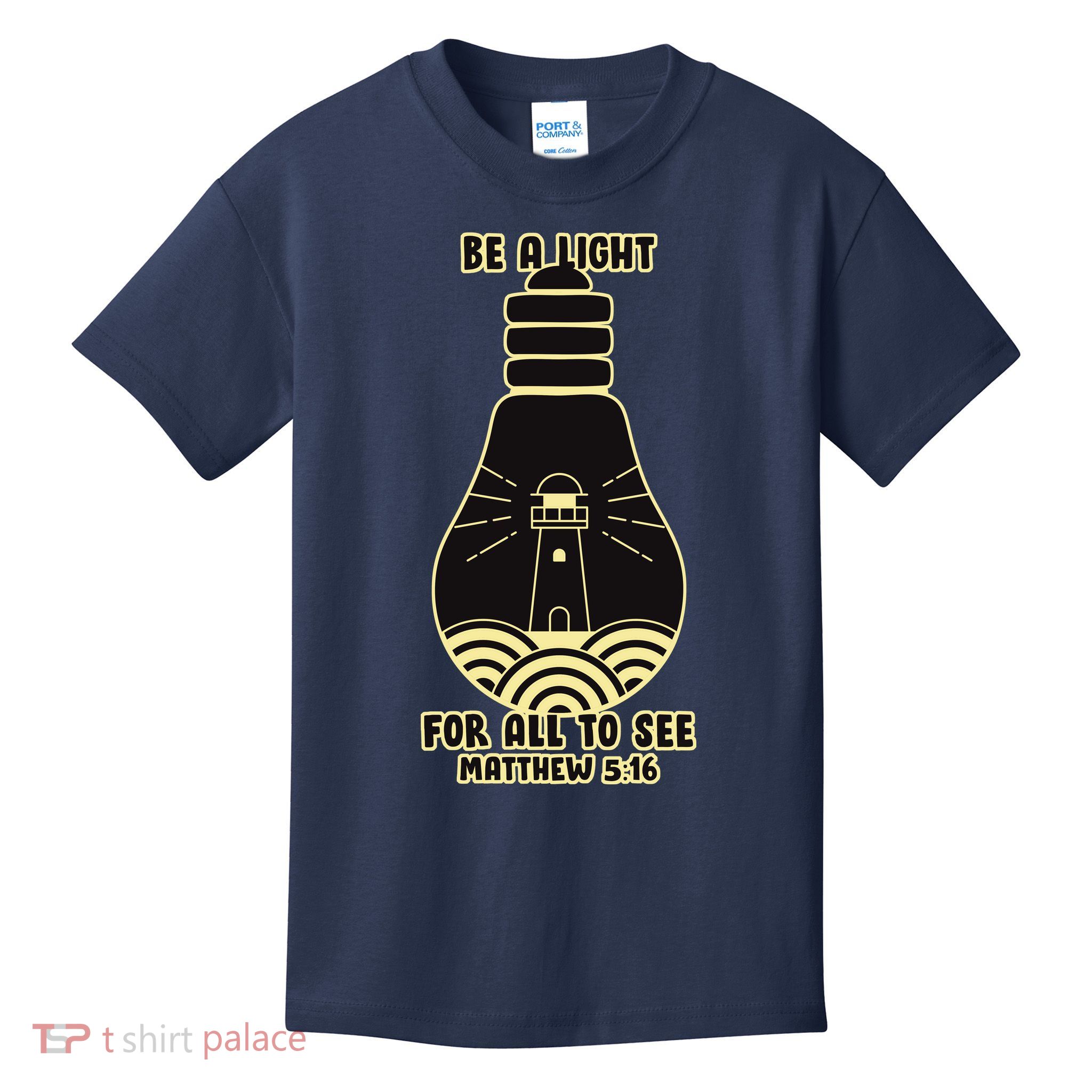 Be A Light For All To See Kids T-Shirt