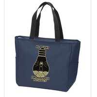 Be A Light For All To See Zip Tote Bag