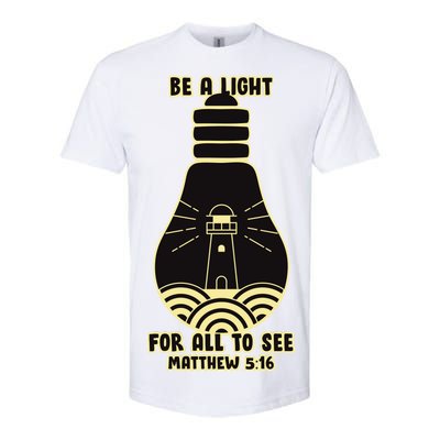 Be A Light For All To See Softstyle® CVC T-Shirt