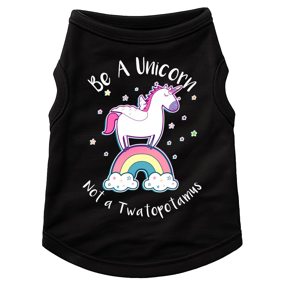 Be A Unicorn Not A Twatopotamus Doggie Tank