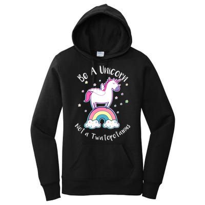 Be A Unicorn Not A Twatopotamus Women's Pullover Hoodie