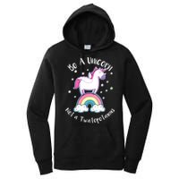 Be A Unicorn Not A Twatopotamus Women's Pullover Hoodie