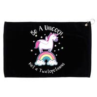 Be A Unicorn Not A Twatopotamus Grommeted Golf Towel
