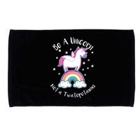 Be A Unicorn Not A Twatopotamus Microfiber Hand Towel
