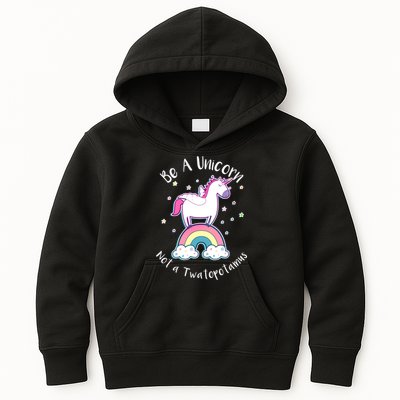 Be A Unicorn Not A Twatopotamus Kids Hoodie