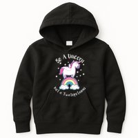 Be A Unicorn Not A Twatopotamus Kids Hoodie