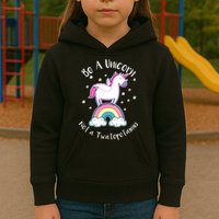 Be A Unicorn Not A Twatopotamus Kids Hoodie