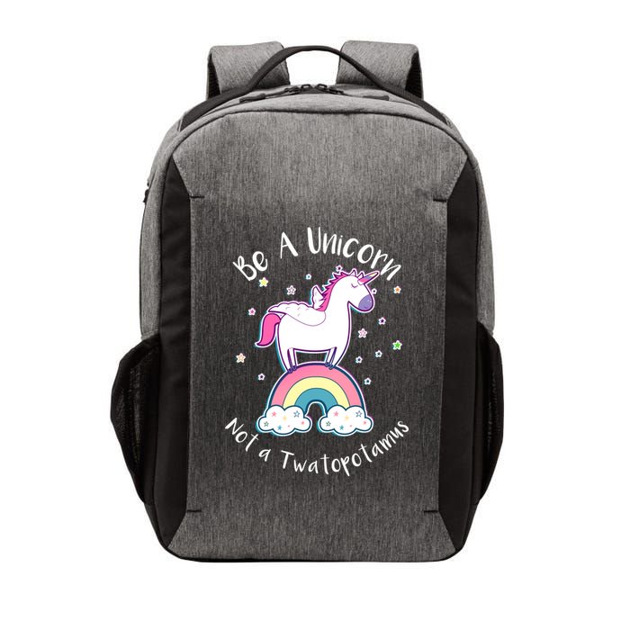 Be A Unicorn Not A Twatopotamus Vector Backpack