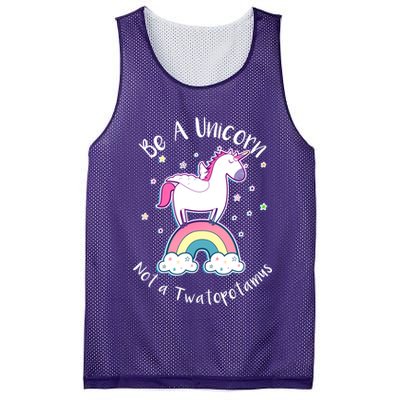 Be A Unicorn Not A Twatopotamus Mesh Reversible Basketball Jersey Tank