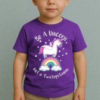Be A Unicorn Not A Twatopotamus Toddler T-Shirt
