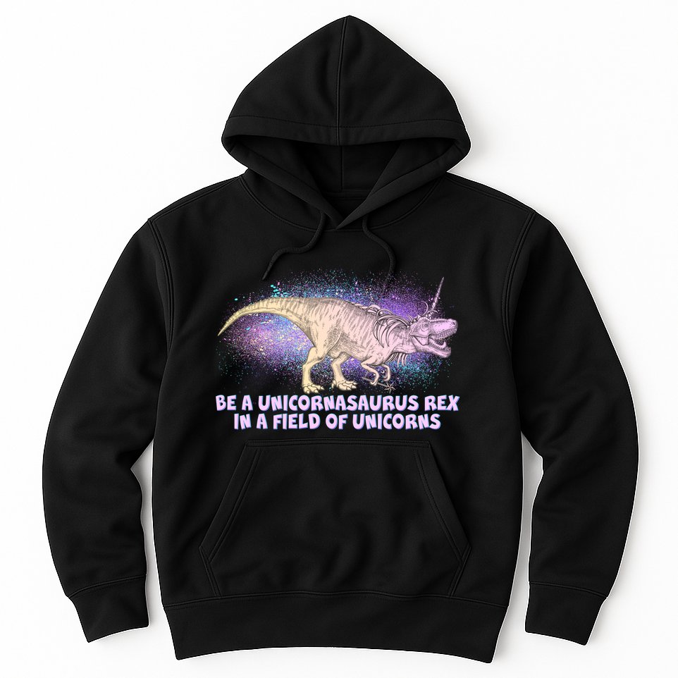 Be A Unicornasaurus Rex Hoodie