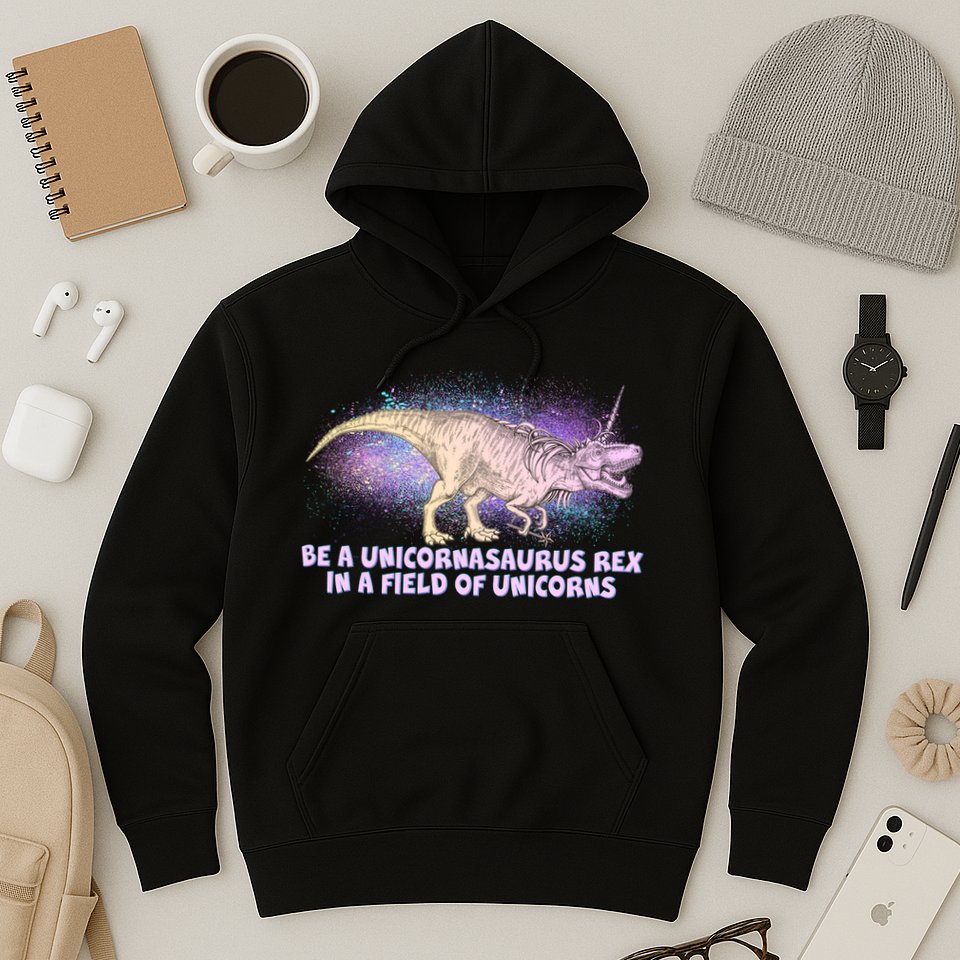 Be A Unicornasaurus Rex Hoodie