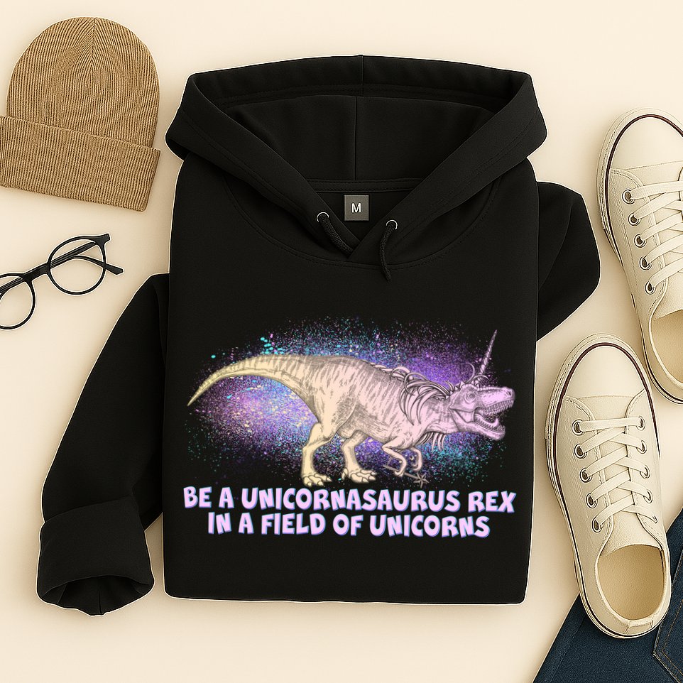 Be A Unicornasaurus Rex Hoodie