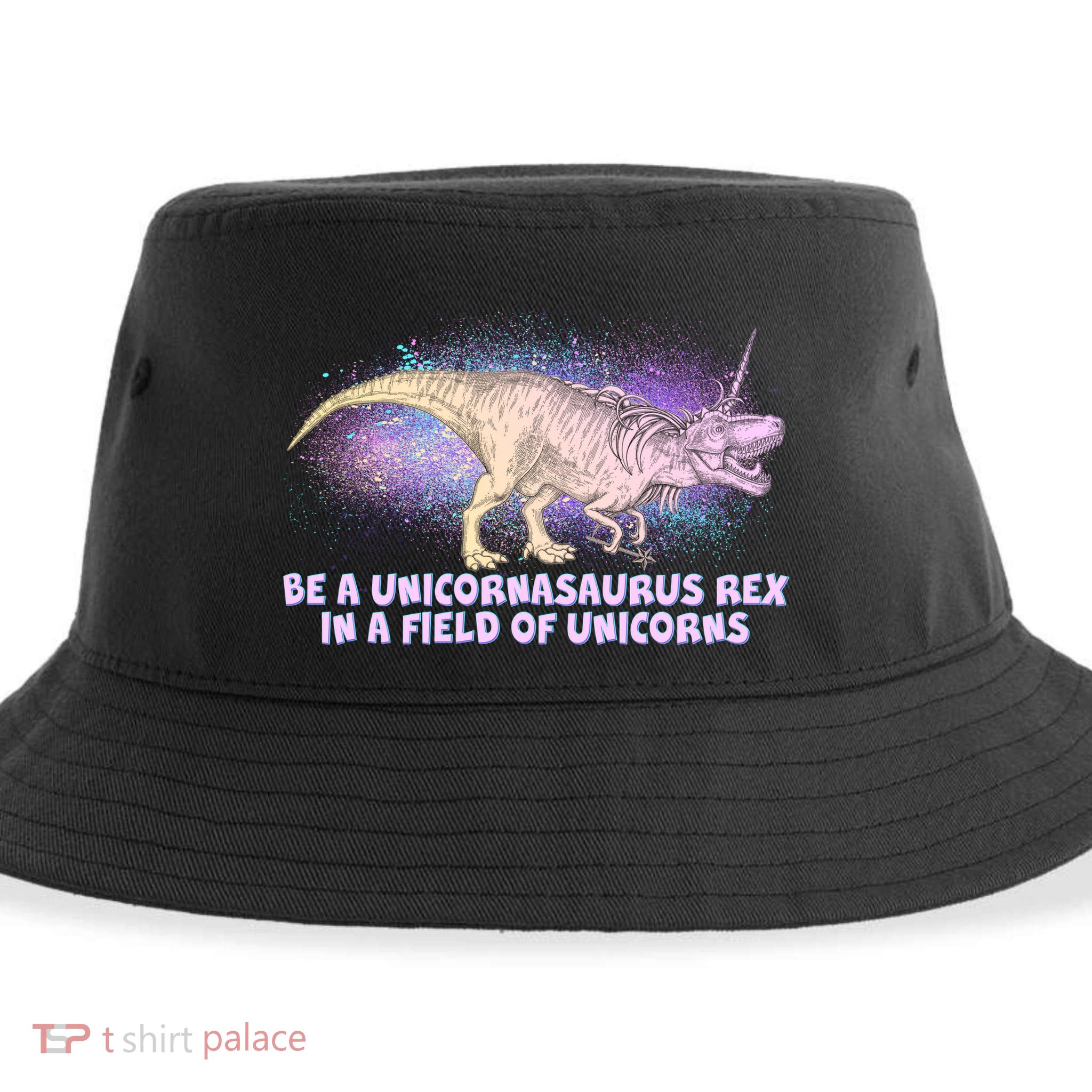Be A Unicornasaurus Rex Sustainable Bucket Hat