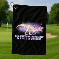 Be A Unicornasaurus Rex Golf Towel