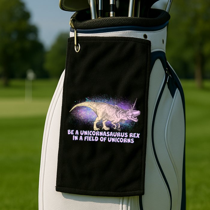 Be A Unicornasaurus Rex Golf Towel