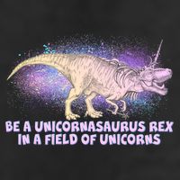 Be A Unicornasaurus Rex Golf Towel