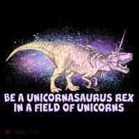 Be A Unicornasaurus Rex Zip Tote Bag