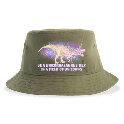 Be A Unicornasaurus Rex Sustainable Bucket Hat