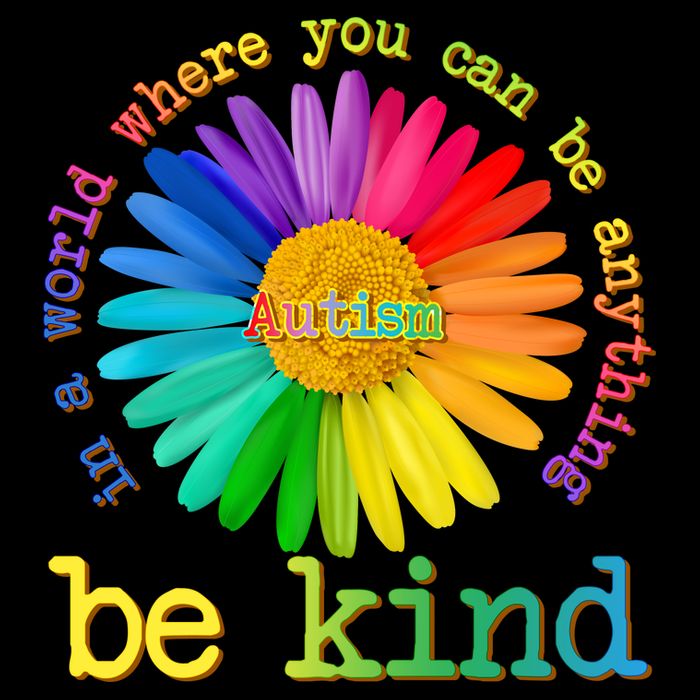 Be Anything Be Kind Autism Awareness Backpack