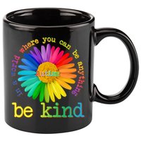 Be Anything Be Kind Autism Awareness 11oz C Handle Ceramic Mug