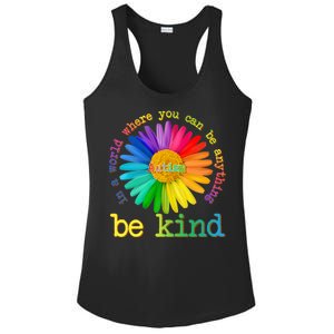 Be Anything Be Kind Autism Awareness Ladies PosiCharge Competitor Racerback Tank