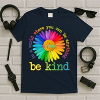 Be Anything Be Kind Autism Awareness T-Shirt