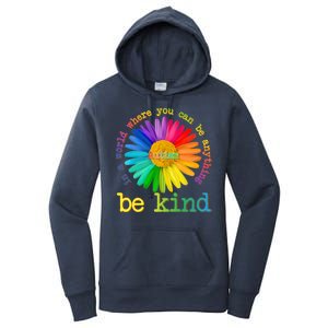 Be Anything Be Kind Autism Awareness Women's Pullover Hoodie